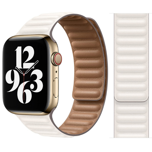 Apple Leather Link Watch Strap | All Case Sizes - 5 Colours