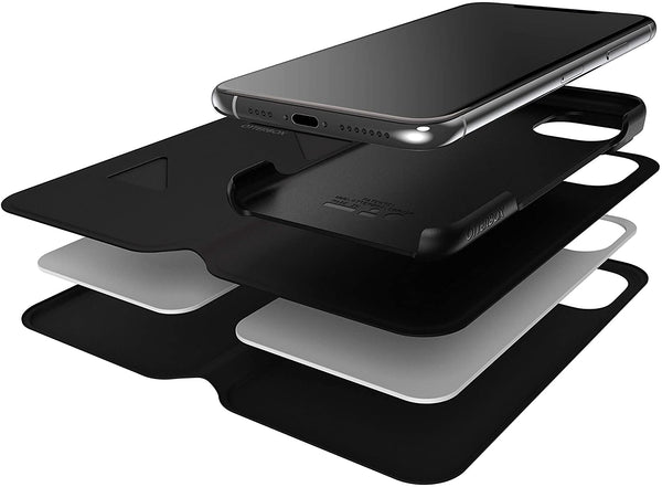 Otterbox Strada Series Folio Leather Case for Apple iPhone 11 Pro Max - Black - 77-63246