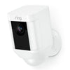 Ring Spotlight Stick Up Cam | Battery Powered Outdoor HD Security Camera with Floodlight - Black or White - [Open Box]