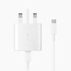 Samsung Super Fast 45W 3-Pin Wall Charger 2.0 with USB Type-C to Type-C Cable (5 A) - White - EP-TA845XWEGGB