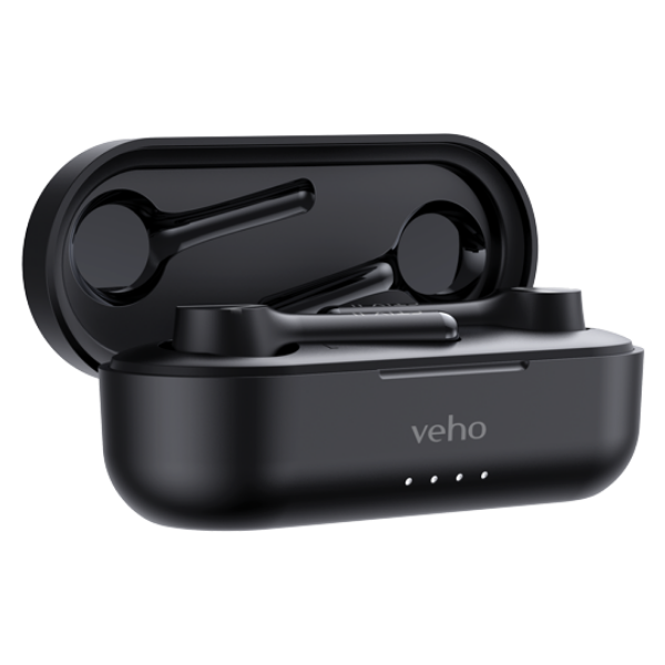 Veho STIX II True Wireless Bluetooth Headphones with Charging Case - VEP-210-STIX2