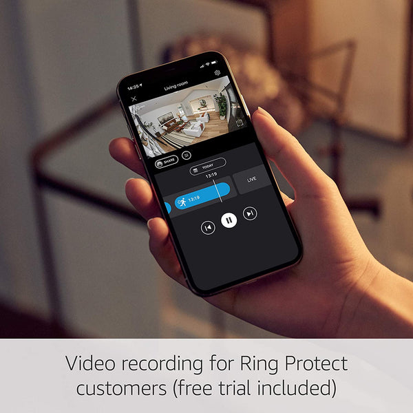 Ring Video Indoor Wired Camera | Compact Plug-in HD Security Camera [Open Box]