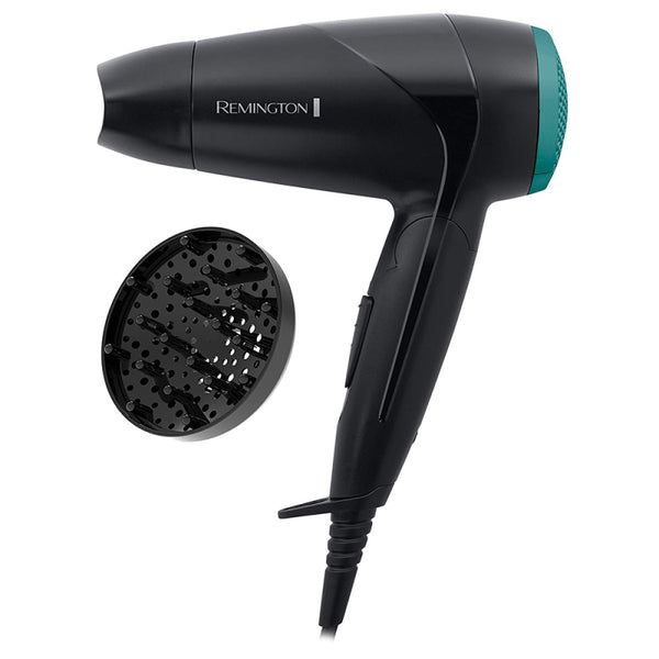 Remington D1500 Travel Hairdryer 2000W - Black - D1500