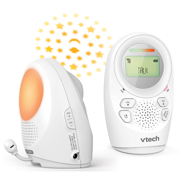 Vtech Digital Baby Video Monitor with Glow on Ceiling Projection & Room Temp - DM1212