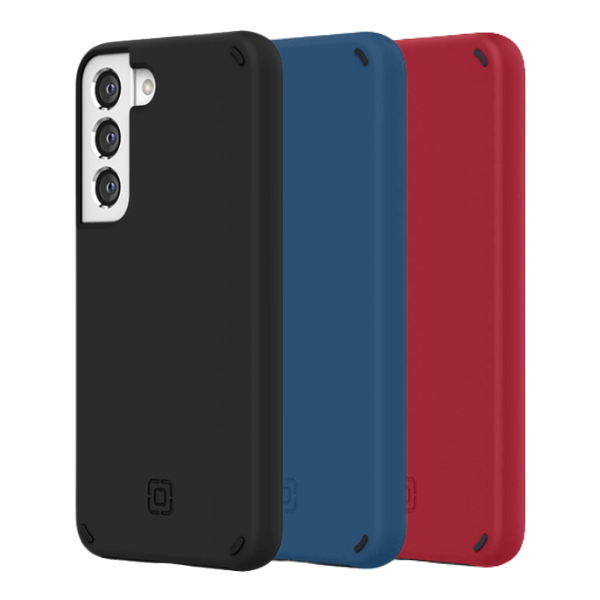 Incipio Duo Protective Case for Galaxy S22, S22+, S22 Ultra 5G Series - Black, Blue, Grey or Red