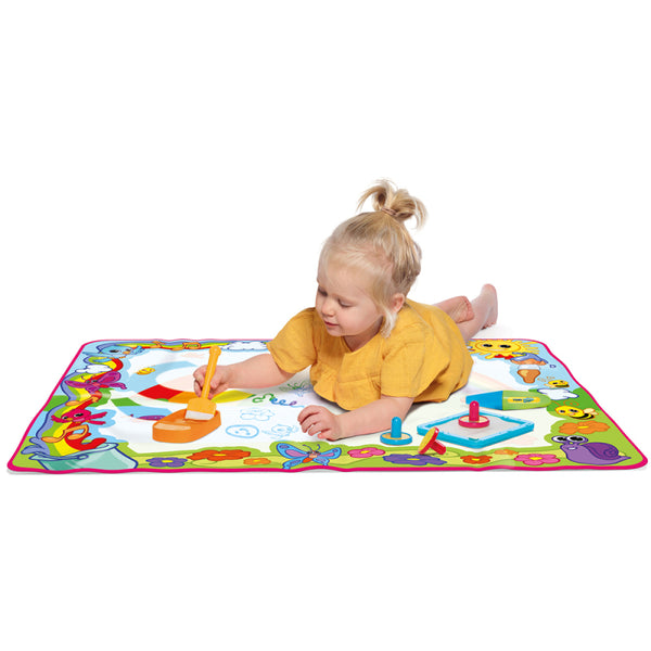 Tomy AuqaDoodles Rainbow Super Deluxe | Big Mat. No Mess. Just Water. 18 Months+ - E72772