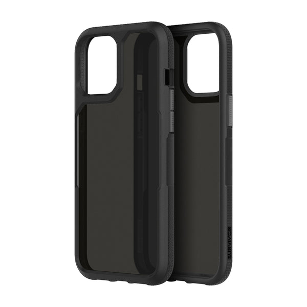 Griffin Survivor Endurance Protective Case for iPhone 12 Mini, 12, 12 Pro & 12 Pro Max - Black/Grey, Navy, Olive Green & Pink