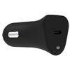 Griffin Powerjolt USB-C PD 18W Car Charger with USB-C to Lighting Cable - GP-083-BLK