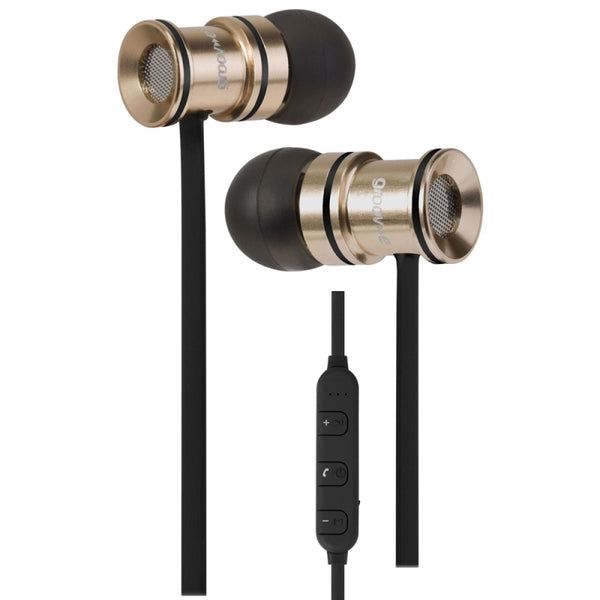 Groov-e Boom Buds Wireless Bluetooth Metal Earphones - GVBT600