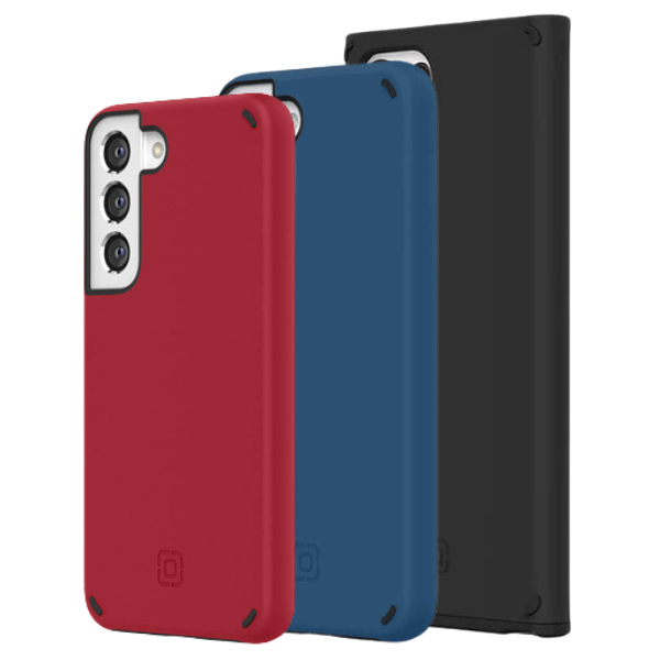 Incipio Duo Protective Case for Galaxy S22, S22+, S22 Ultra 5G Series - Black, Blue, Grey or Red