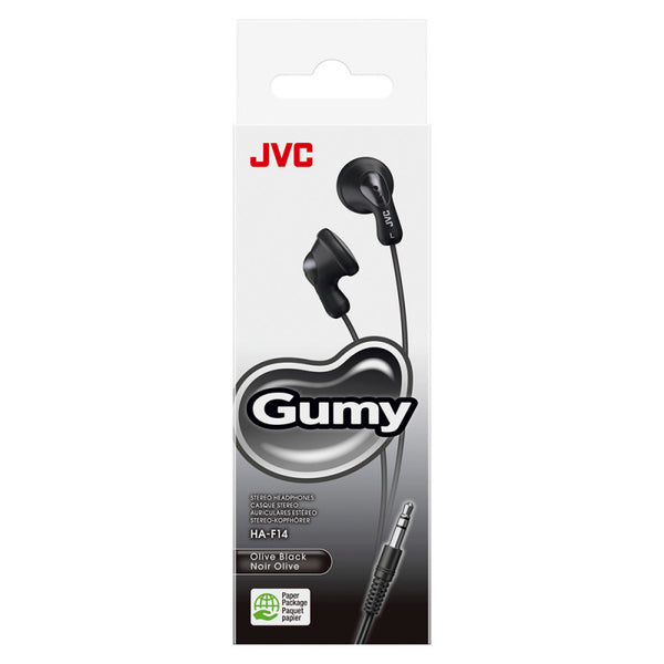 JVC HAF14 Gumy In-Ear Wired Headphones with 3.5mm Jack