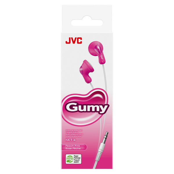 JVC HAF14 Gumy In-Ear Wired Headphones with 3.5mm Jack