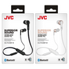 JVC HA-FX45BT Bluetooth In-Ear Headphones with Superior Sound - Black or White - HAFX45BT