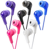 JVC Gumy Plus In Ear Headphones Earphones with Bass Boost - Black, Blue, Pink, Violet and White - HAFX7