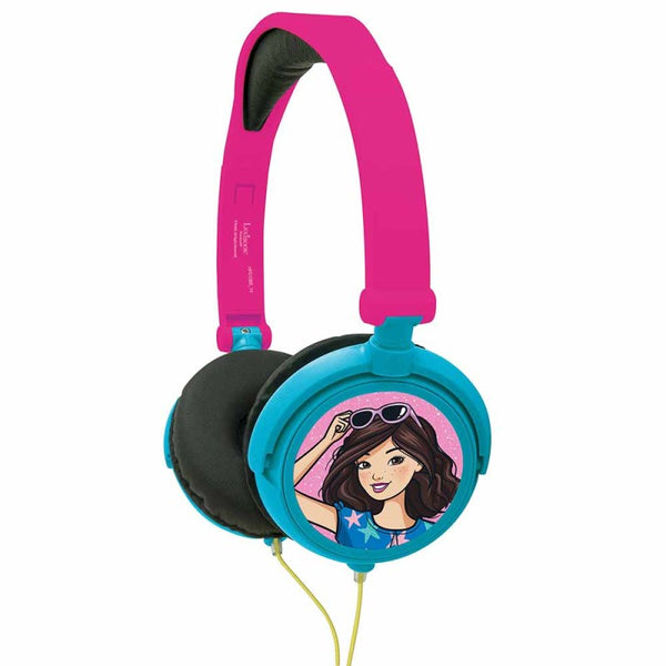 Lexibook Kids Foldable Stereo Disney Pixar Headphones with Volume Limiter - 14 Characters