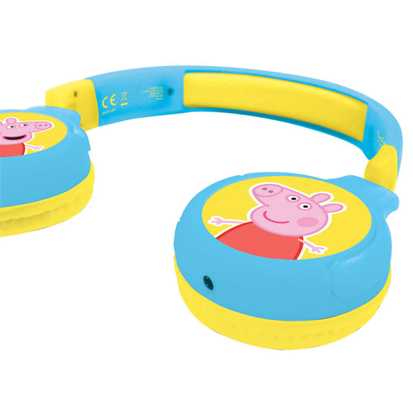 Lexibook 2-in-1 Bluetooth Headphones | Wireless & Wired | Foldable & Adjustable - Frozen II, Paw Patrol, Spiderman, Disney Princess, Peppa Pig - HPBT010