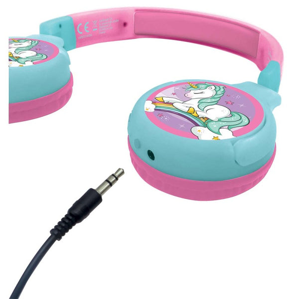 Lexibook 2-in-1 Bluetooth Headphones | Wireless & Wired | Foldable & Adjustable - Frozen II, Paw Patrol, Spiderman, Disney Princess, Peppa Pig - HPBT010