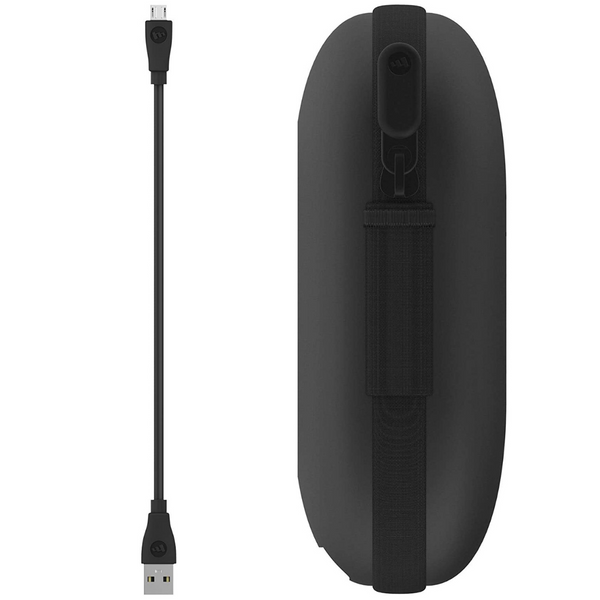 Mophie Power Capsule 1,400mAh Power Boost Carry Case for Headphones & Wearables - Black - 3512_PWR-CAPSULE-1.4K-BLK