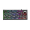 Marvo Scorpion K607 Gaming Keyboard | USB 2.0 | TKL Layout | 3 Colour Backlight - Black