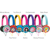 Lexibook Kids Foldable Stereo Disney Pixar Headphones with Volume Limiter - 14 Characters