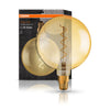 Osram 1906 LED E27 Vintage Spiral Filament Large Globe Glass Light Bulb 28W - Gold or Smoke