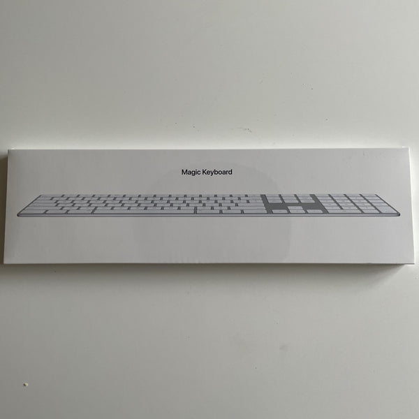 Apple Magic Keyboard with Numeric Keypad (QWERTY English) - Silver - MQ052Z/A