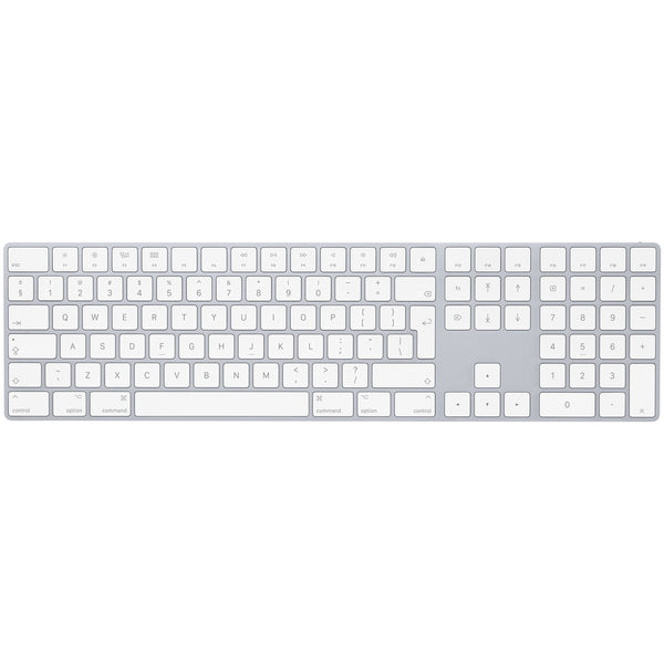 Apple Magic Keyboard with Numeric Keypad (QWERTY English) - Silver - MQ052Z/A