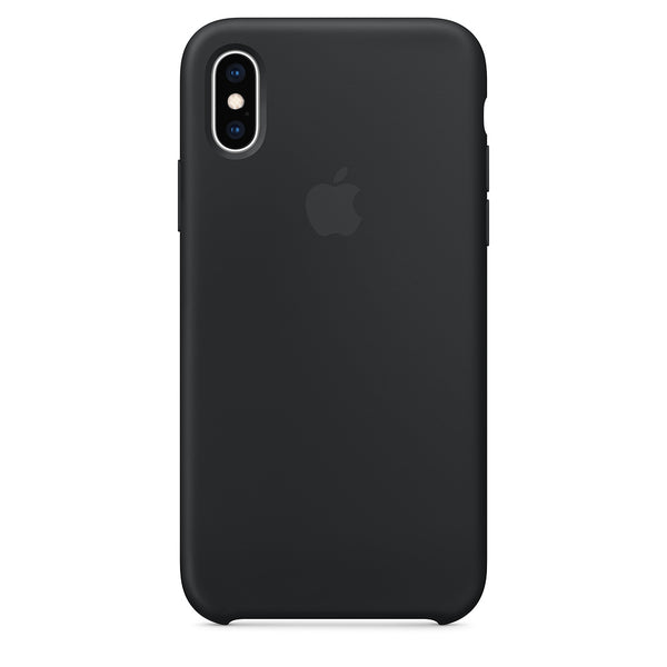 Apple Silicone Case Cover for Apple iPhone XS Max - Black - MRWE2ZM/A