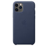 Apple Leather Case for iPhone 11 Pro - Midnight Blue - MWYG2ZM/A