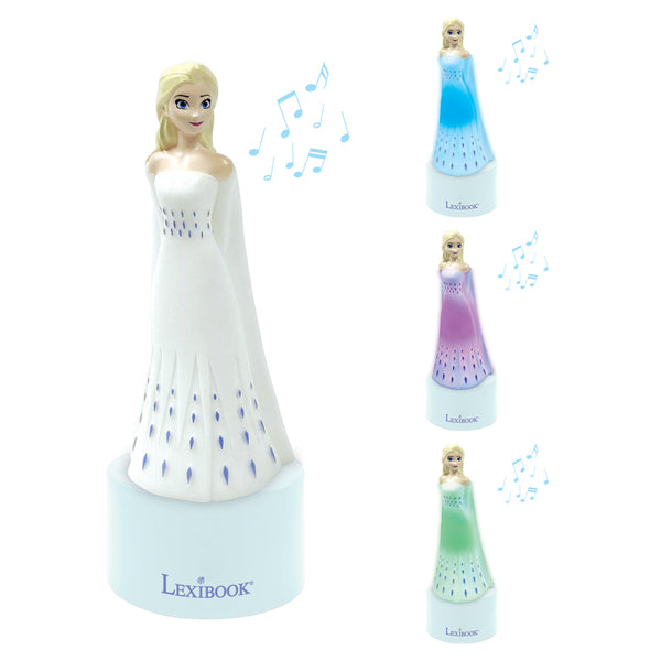 Lexibook Disney Frozen Colour Changing Nightlight with Speaker - NS01FZ