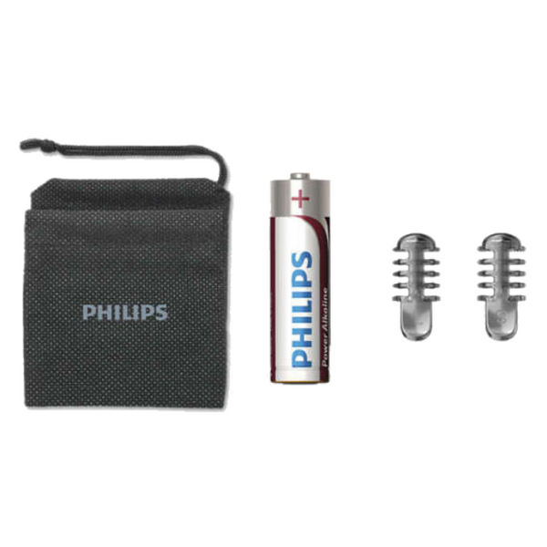 Philips Nose, Ear and Eyebrow Hair Trimmer with Protective Guard System | Battery Operated - NT3650/16