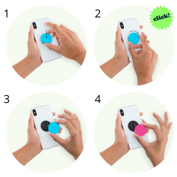 PopSockets Swappable Expanding Stand and Grip for Smartphones and Tablets - 60 Designs