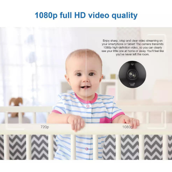 VTech 5" Smart WiFi 1080p Pan & Tilt Monitor | From Birth - 10 Years - RM5754HD