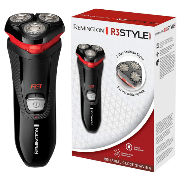 Remington R3 Series Style Rotary Corded Shaver- R3000