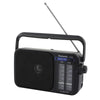 Panasonic RF2400 Portable Radio AM/FM with AC or DC operation - Black - RF2400DEB-K