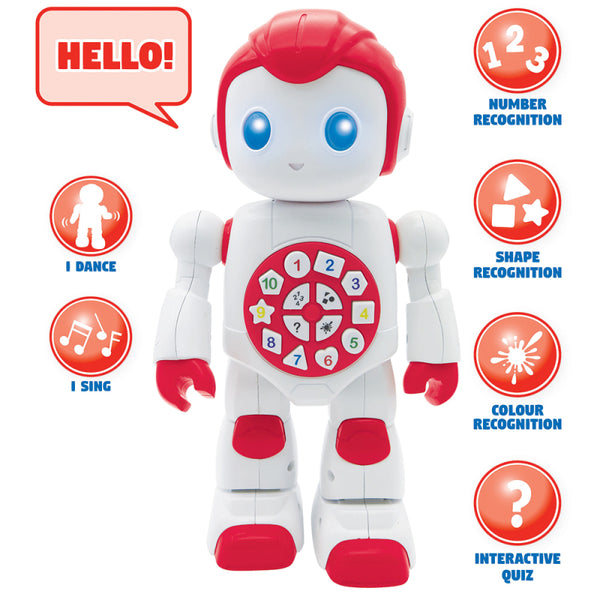 Lexibook Powerman Baby Walking Talking Educational Toy Robot - ROB15EN