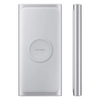 Samsung Wireless Portable 10,000mAh Quick Charge Dual Port Power Bank - Silver - EB-U1200CSEGWW