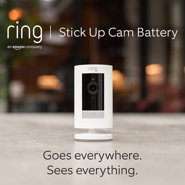 Ring Stick Up Cam Battery | HD Outdoor Wireless Home Security Camera System [Open Box]