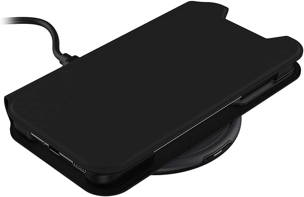 OtterBox Strada Via Folio Case with Card Holder for Samsung Galaxy S21 5G - Black - 77-82105