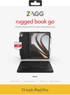 Zagg Keyboard Rugged Book Go with Detachable Keyboard & Case for iPad Pro 11" - Black - 103102335