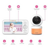 VTech Digital Baby Monitor | 5" Colour Screen | Ceiling Projection - White - VM5463