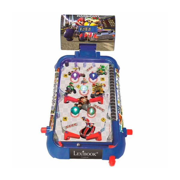 Lexibook Super Mario Kart Electronic Pinball with Lights & Sounds - JG610NI