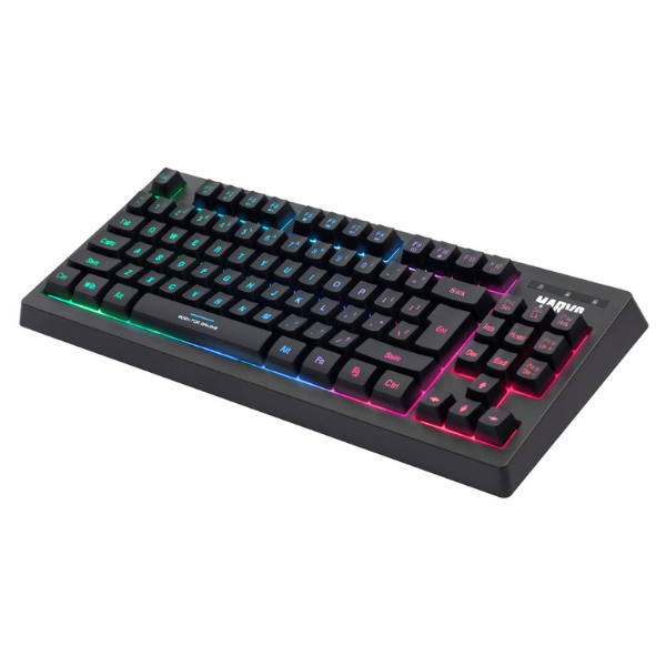 Marvo Scorpion K607 Gaming Keyboard | USB 2.0 | TKL Layout | 3 Colour Backlight - Black