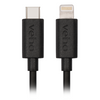 Veho Pebble USB-C to Lightning Charge and Sync Cable | 20CM - Black - VCL-004-MFI-C-20CM