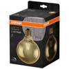 Osram 1906 LED E27 Vintage Filament Glass ES Bulb Globe Dimmable 51W - Gold - LV808997