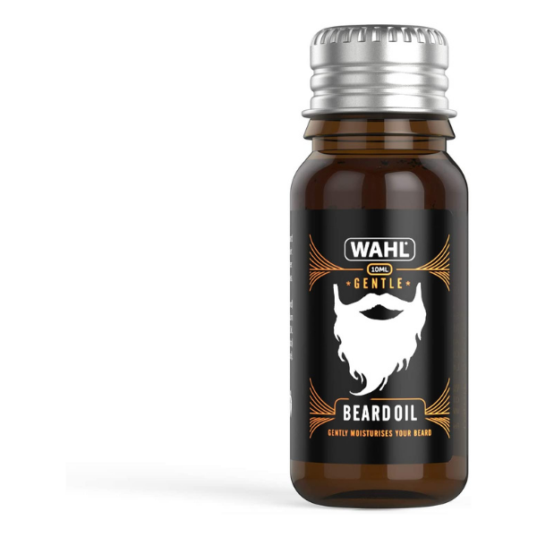 Wahl GroomEase Shape & Style Beard Trimmer Gift Set | Beard Trimmer & Beard Oil - Black - 5606-800