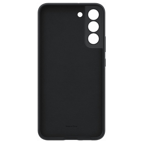 Samsung Silicone Case Cover for Galaxy S22 Plus - Black - EF-PS906TBEGWW