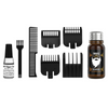 Wahl GroomEase Shape & Style Beard Trimmer Gift Set | Beard Trimmer & Beard Oil - Black - 5606-800