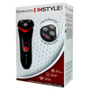 Remington R4 Series Style Rotary Cordless Shaver – Black/Red – R4001