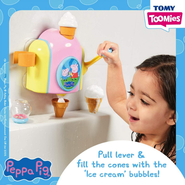 Tomy Toomies Peppa Pig Peppa's Bubble Ice Cream Maker - E73108